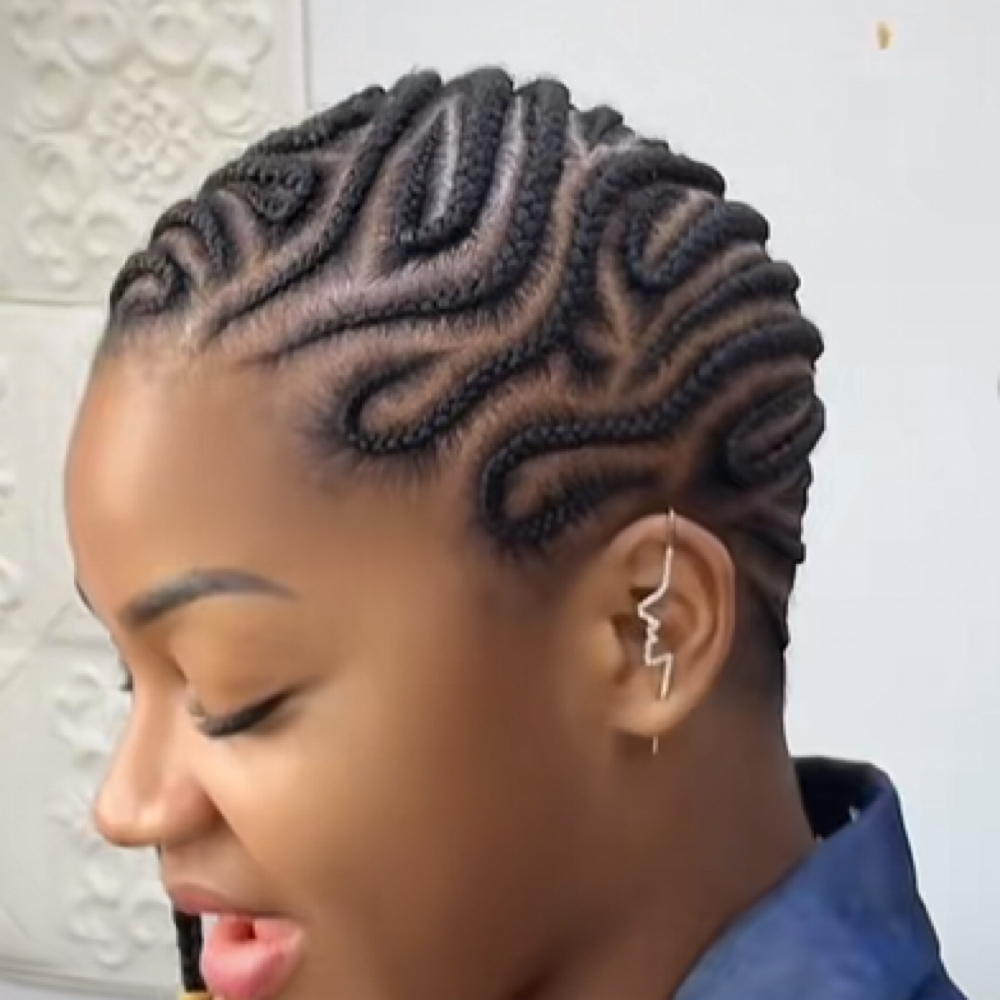 Lemonade Braids at The house of beauty in Atlanta, GA