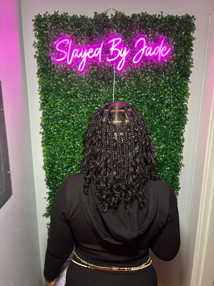 Boho Braid Bob