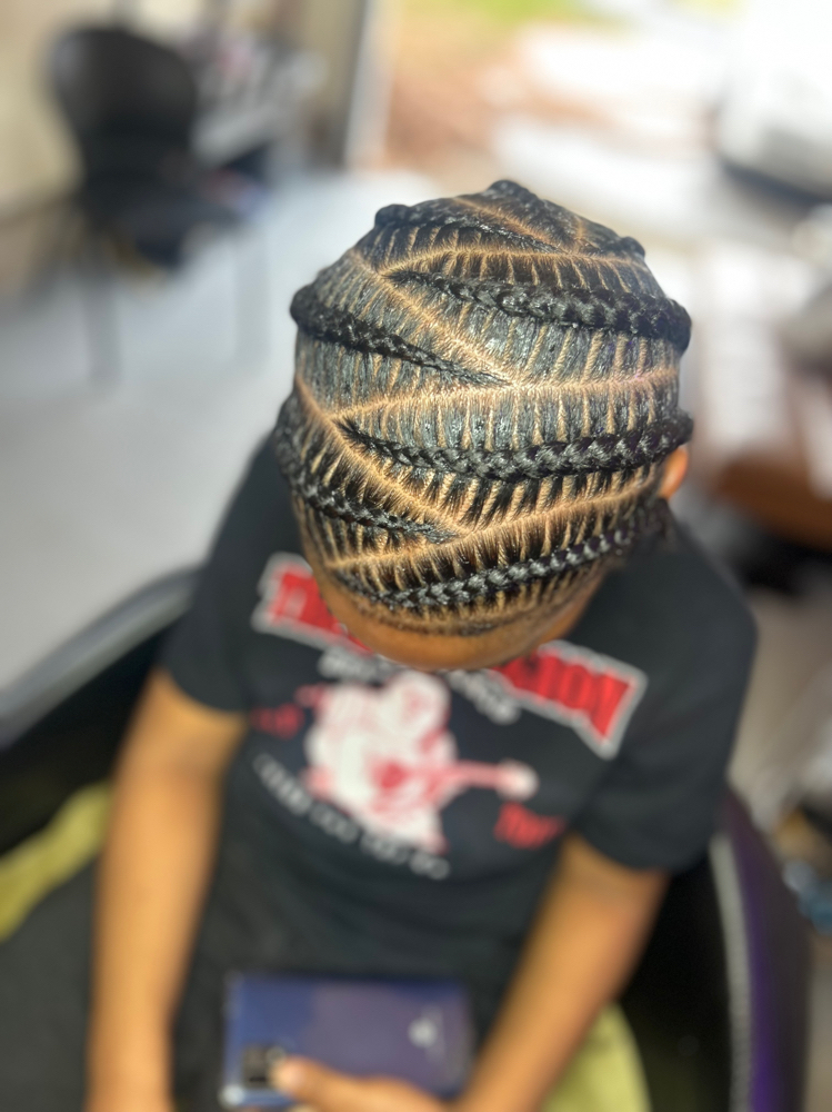 Boys Basic Stitch Braids