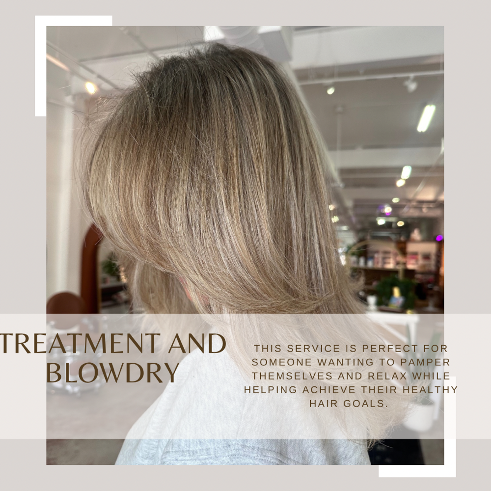 Treatment And Blowdry at Marisa Prizzi in Ventura, CA