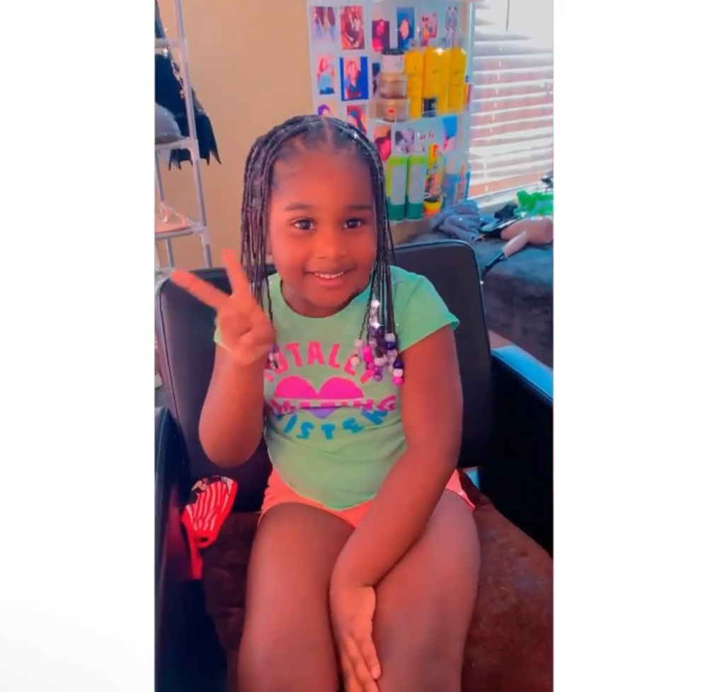 Kids Knotless Braids at HairrFlo in Los Angeles, CA