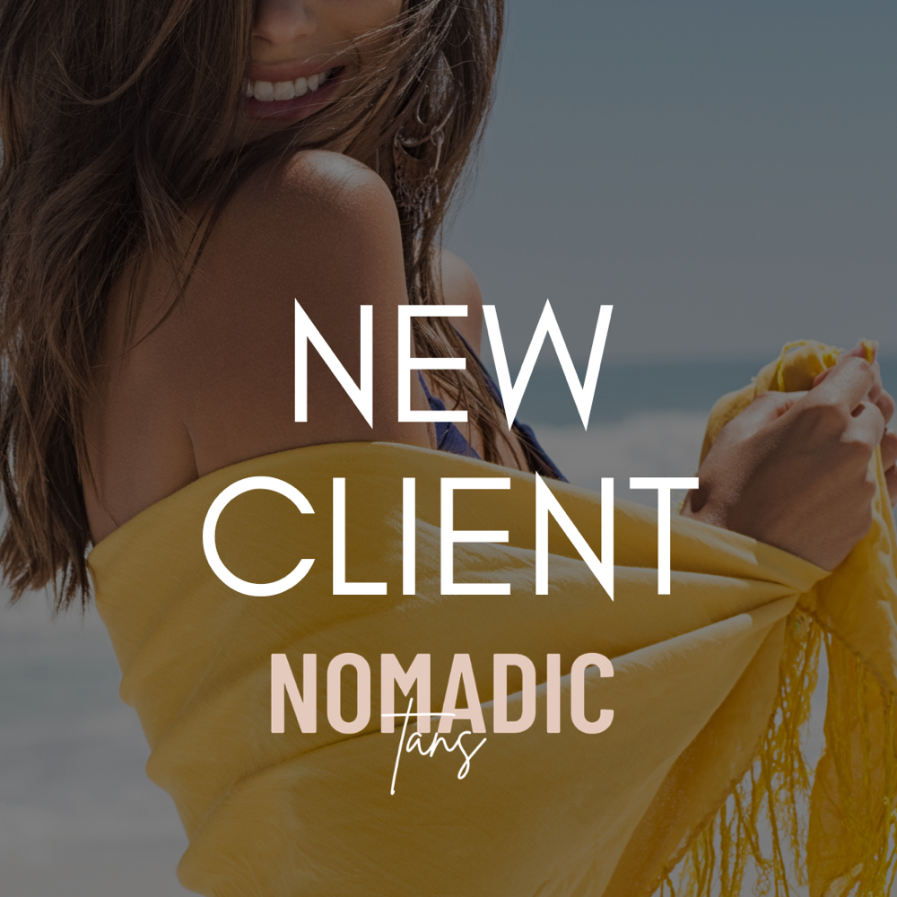 New Client Consult + Tan at Nomadic Tans in City, NJ