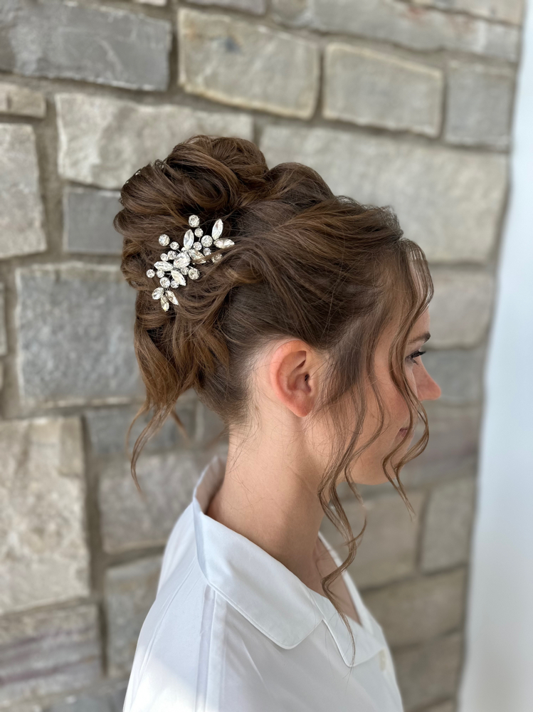 Bridal Hair at TMI at The Hair Company in Lansing, MI