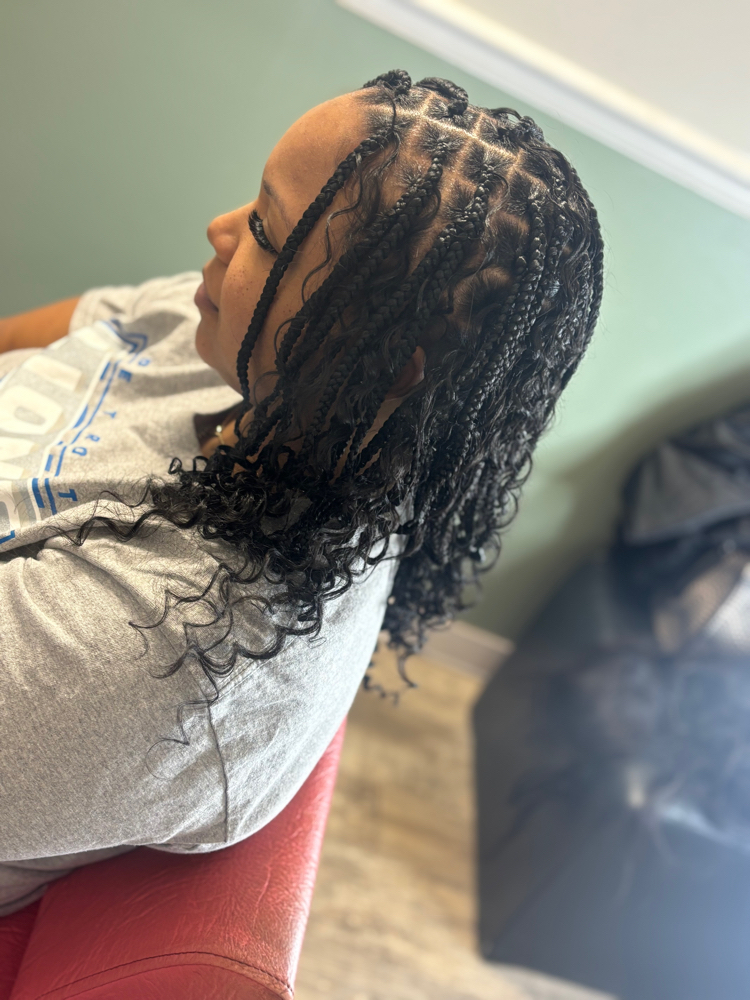 Knotless Boho Bob