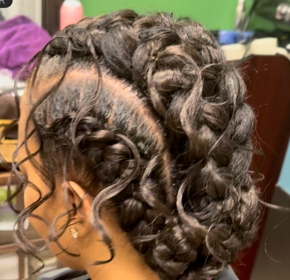 Butterfly Stitch Braid (4 Braids) at Hair Rehab 101 in Houston, TX