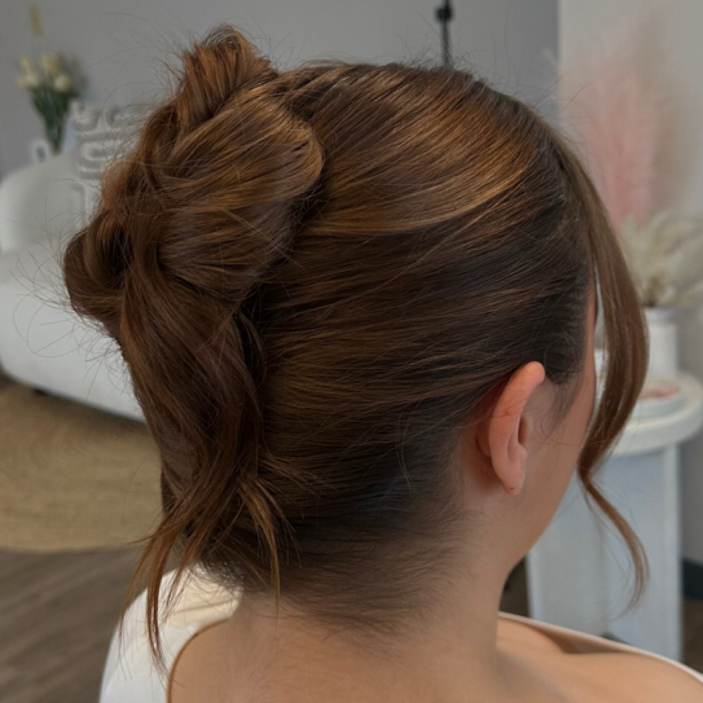 Updo Style at Denim Salon in Clifton Park, NY