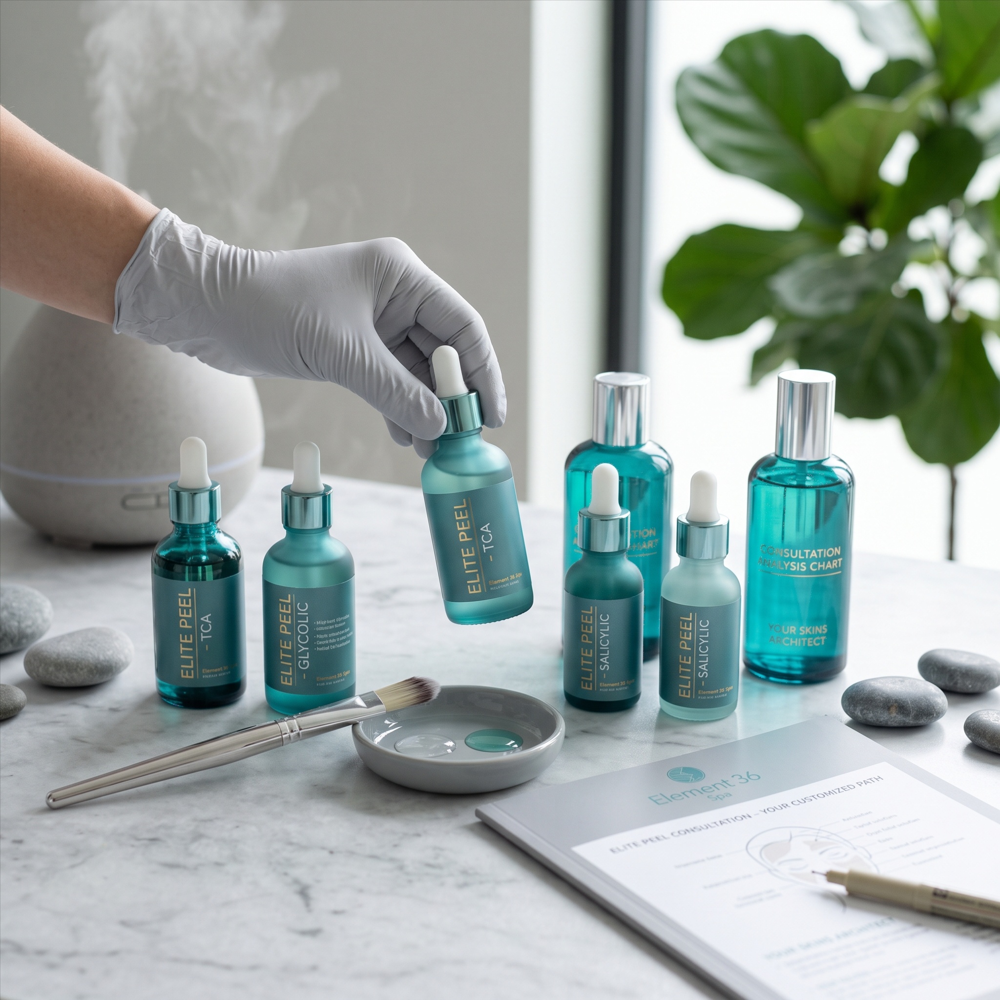 Elite Peel Consultation at Element 36 Spa in Pinckney, MI