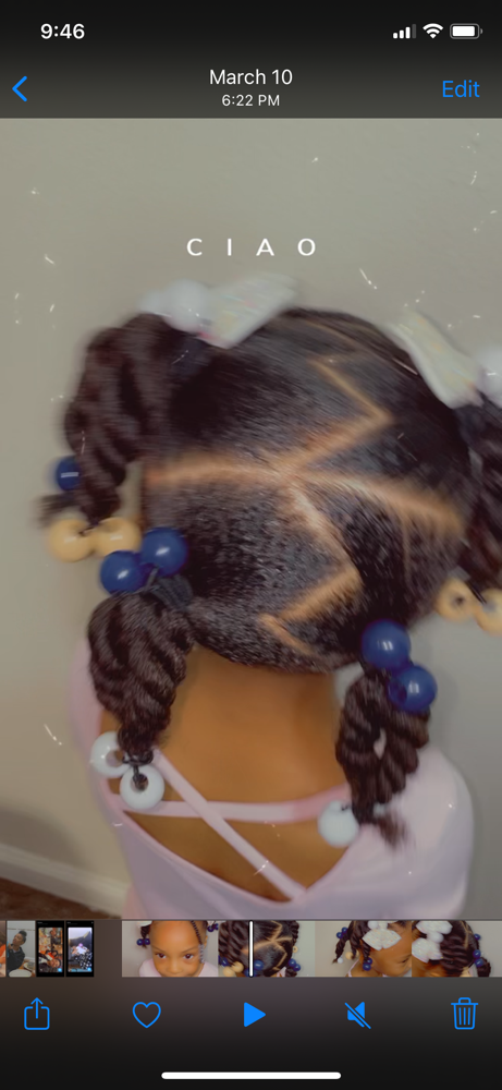 Kids/FULL SERVICE/ no Weave