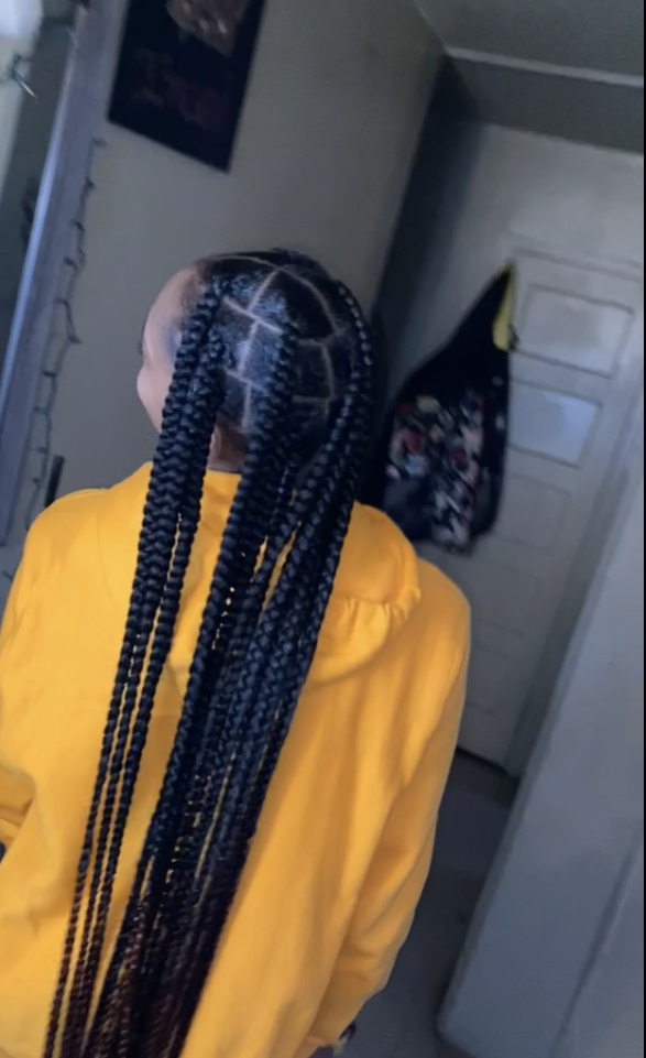 Jumbo Knotless Box Braid