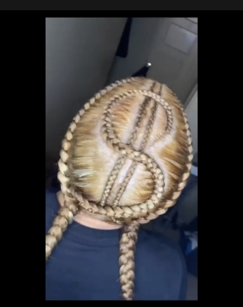2 Braids w/ A Design