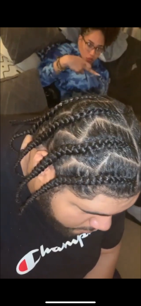 Pop Smoke Braids