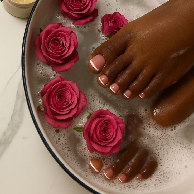 Pedicure at Rooted Hair LLC in Centralia, MO