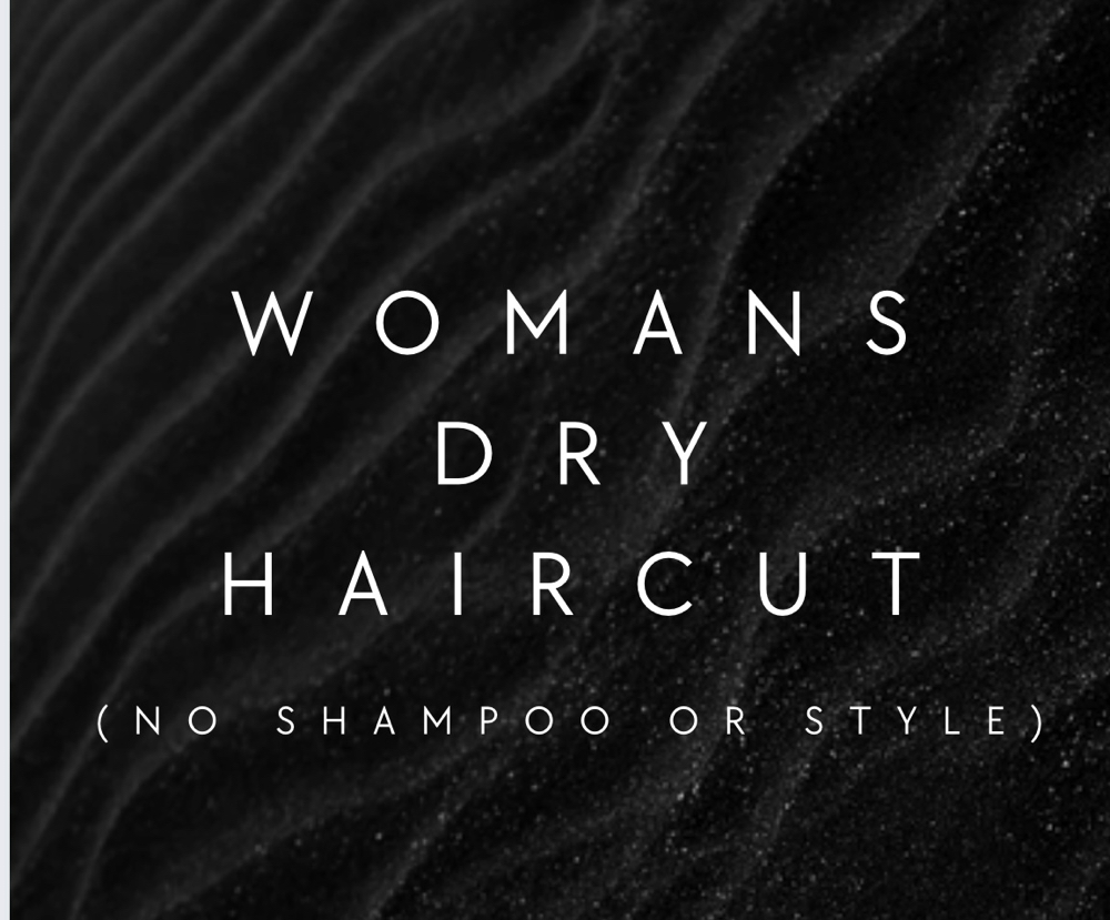 Womans Dry Hair Cut