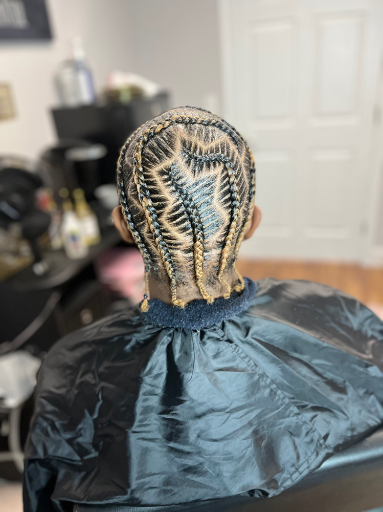 Men Stitch Braids at Tu Est Beaute Bar in Atlanta, GA