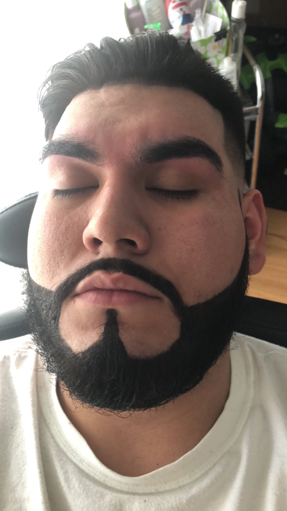 Beard Tint + Brow Threading