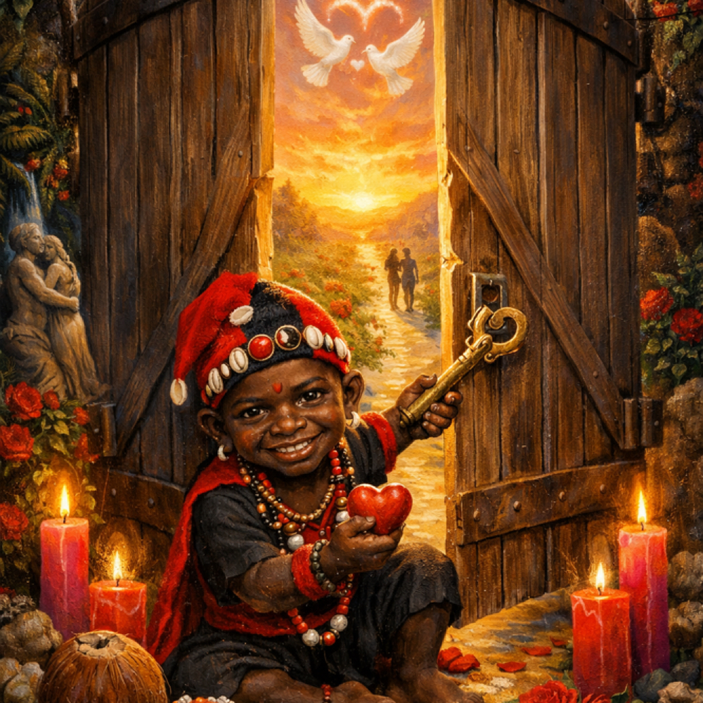 Open My LOVE ROADS Elegua! at Munchkin Tarot & Oracle in Greensboro, NC