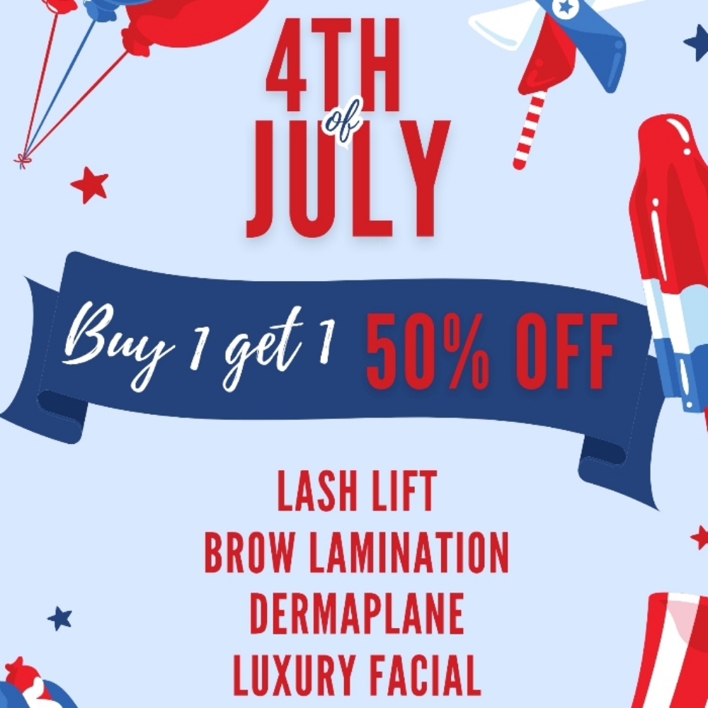 4TH OF JULY SALE at High Brow Waxing & Skin in Chandler, AZ
