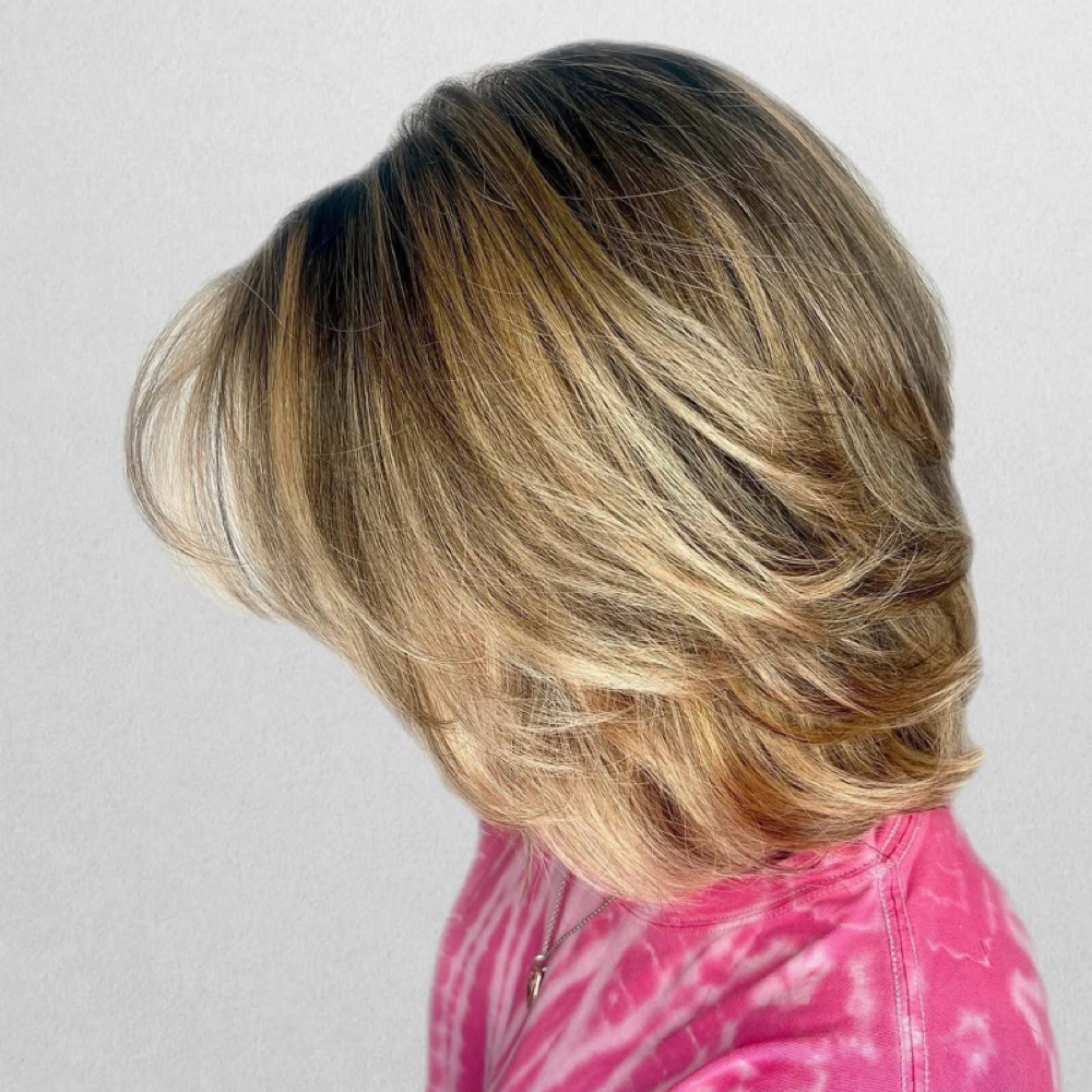 SIGNATURESILKPRESS(EducatorStylist) at Texture House Salon in Spring, TX