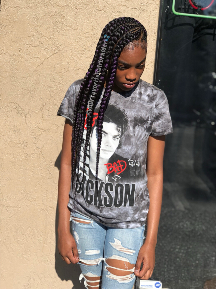 Lemonade Braids at Yourfavorite hairbraider in Spanaway, WA