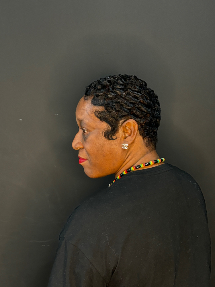 Relaxer,Cut,Style,demi Color