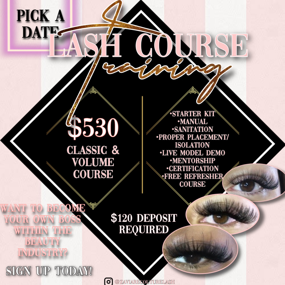 Classic & Volume Lash Course