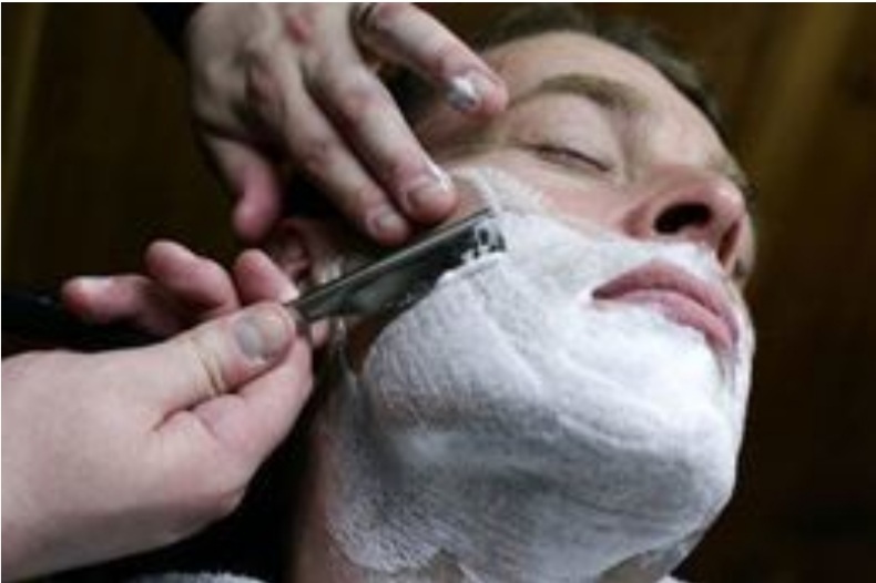 Full Face Or Head Straight Razor