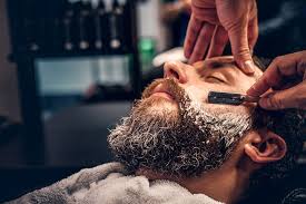 Beard Trim With Straight Razor