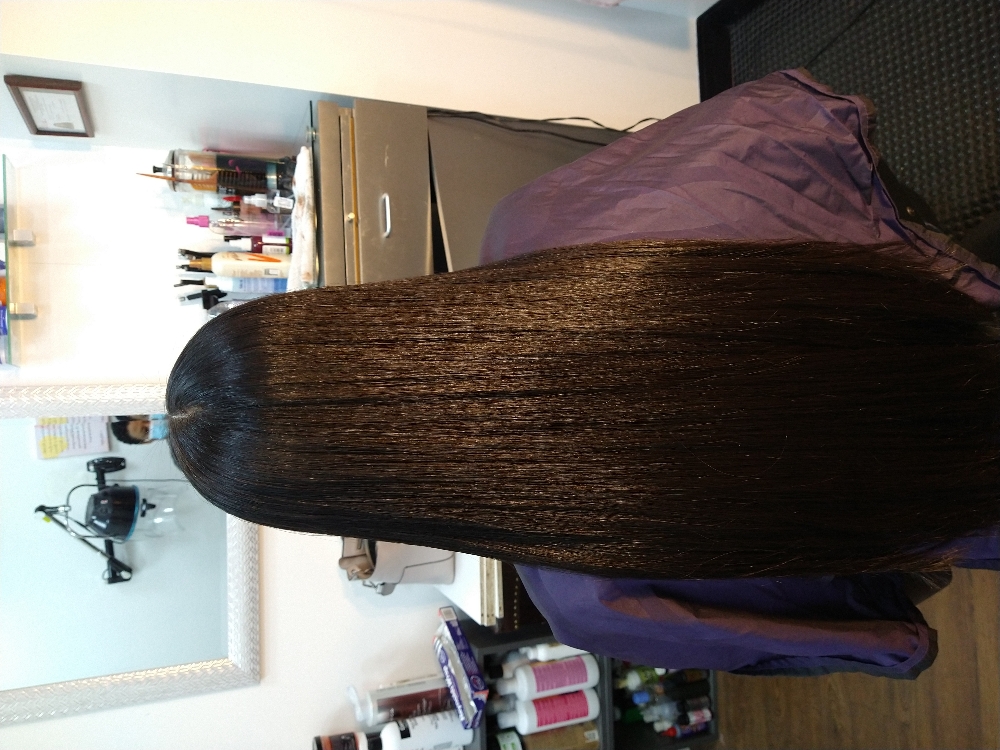 Ultimate Signature Silk Press /Trim