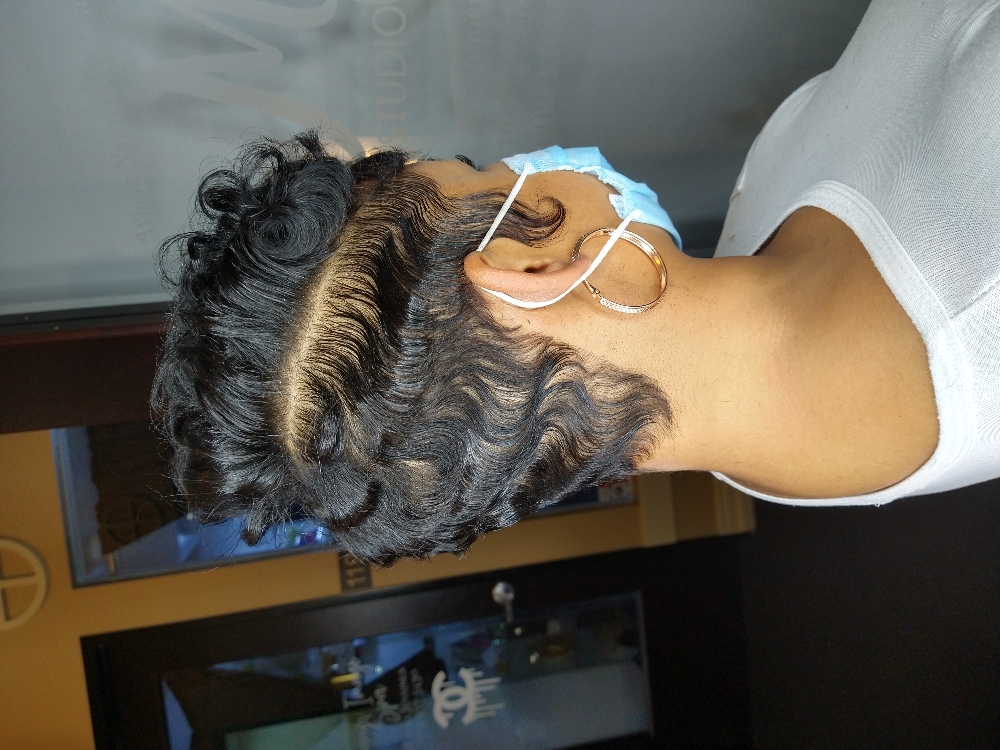 Short(Pixie)Shampoo/Style/Cut