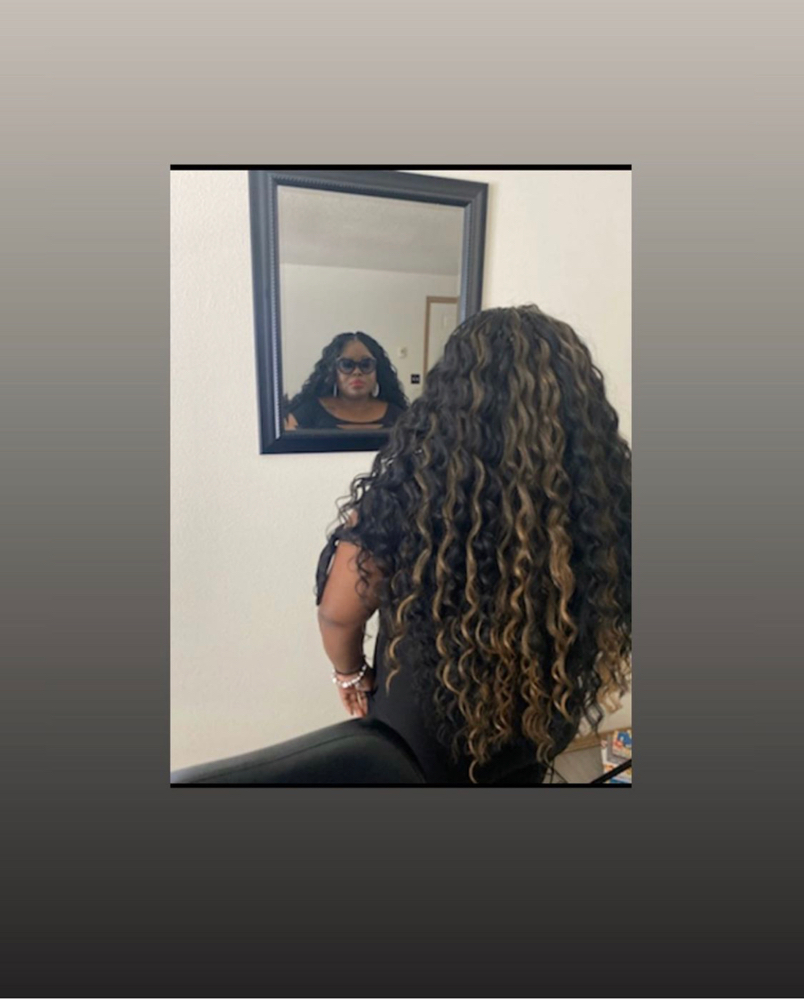 Crochet Loose Hair
