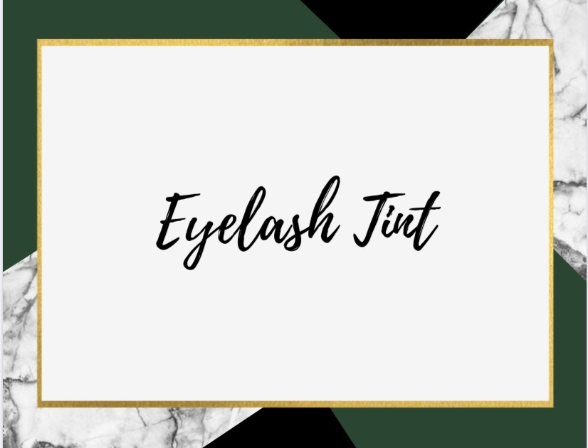 Eyelash Tint