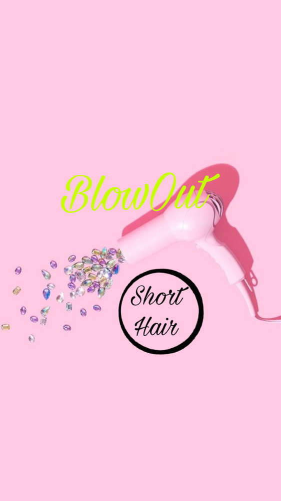 Blowdry Short Hair