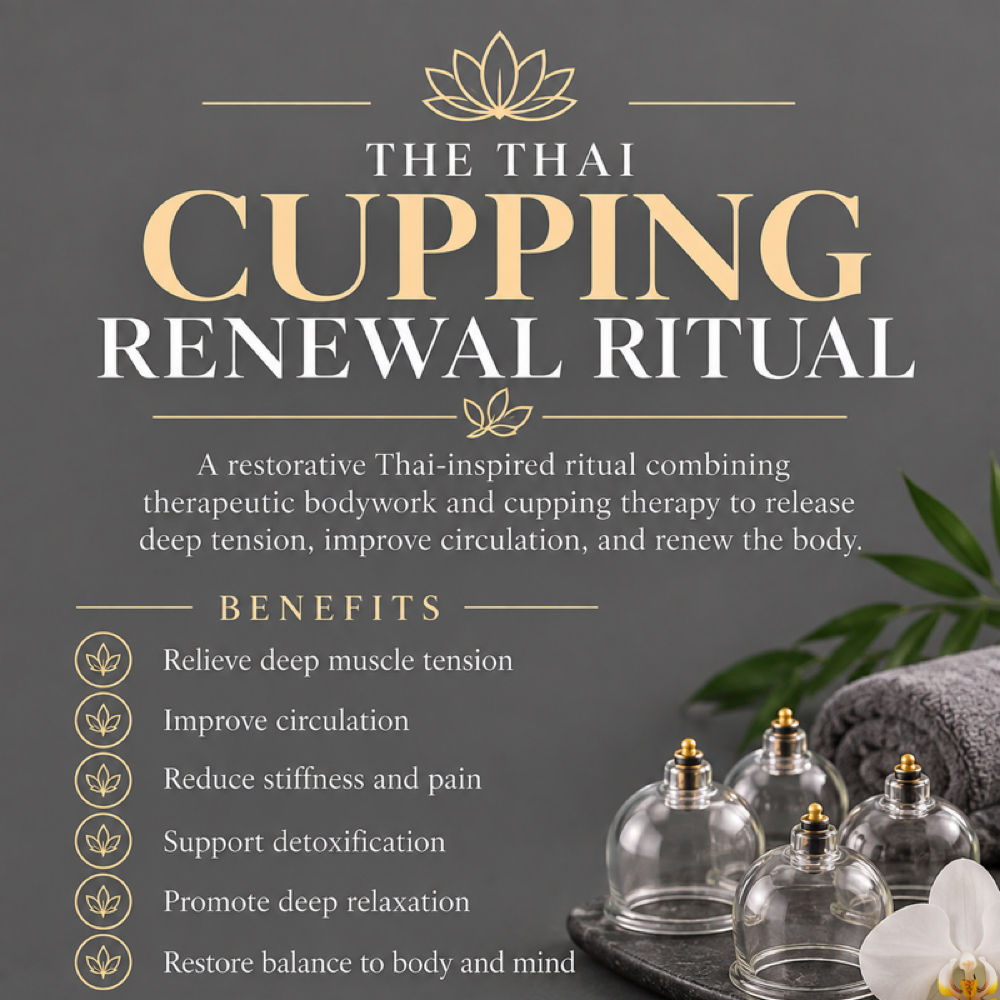 The Thai Cupping Renewal Ritual at Glendale Thai Massage & Head Spa in Glendale, AZ