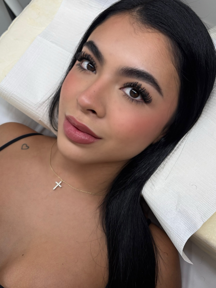 Angel set (wet set) at di’classe lashes in Miami, FL