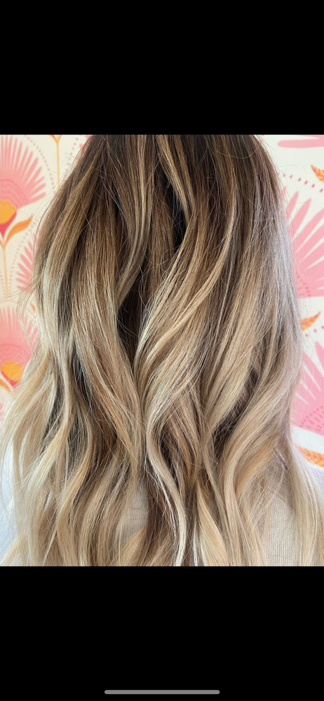 Half Bayalage Half Partial Highlights