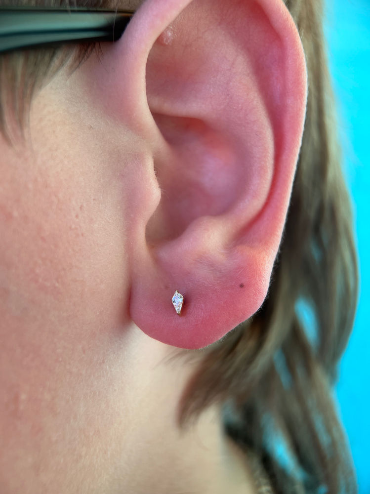 Childrens Lobe Piercings