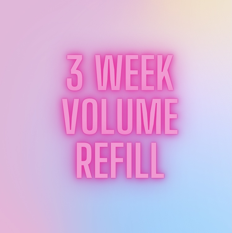 3 Week Volume Refill