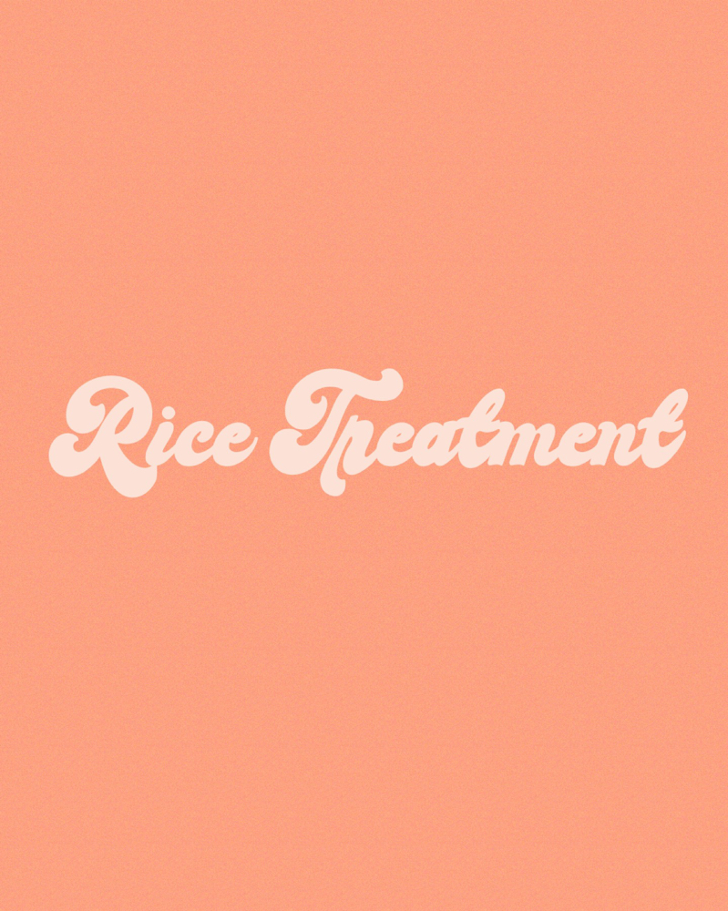 Organic Rice Treament and Style