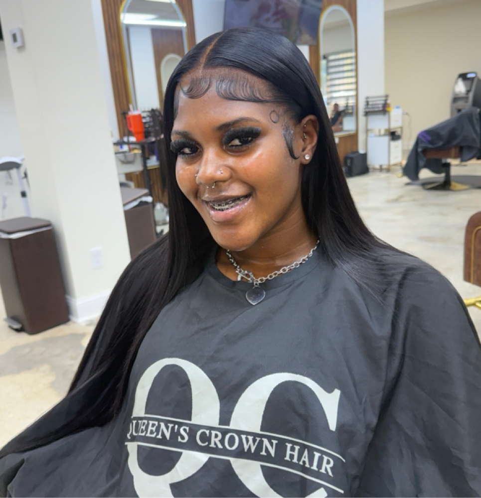 Frontal Quick Weave at Queen’s Crown Hair in New Orleans, LA