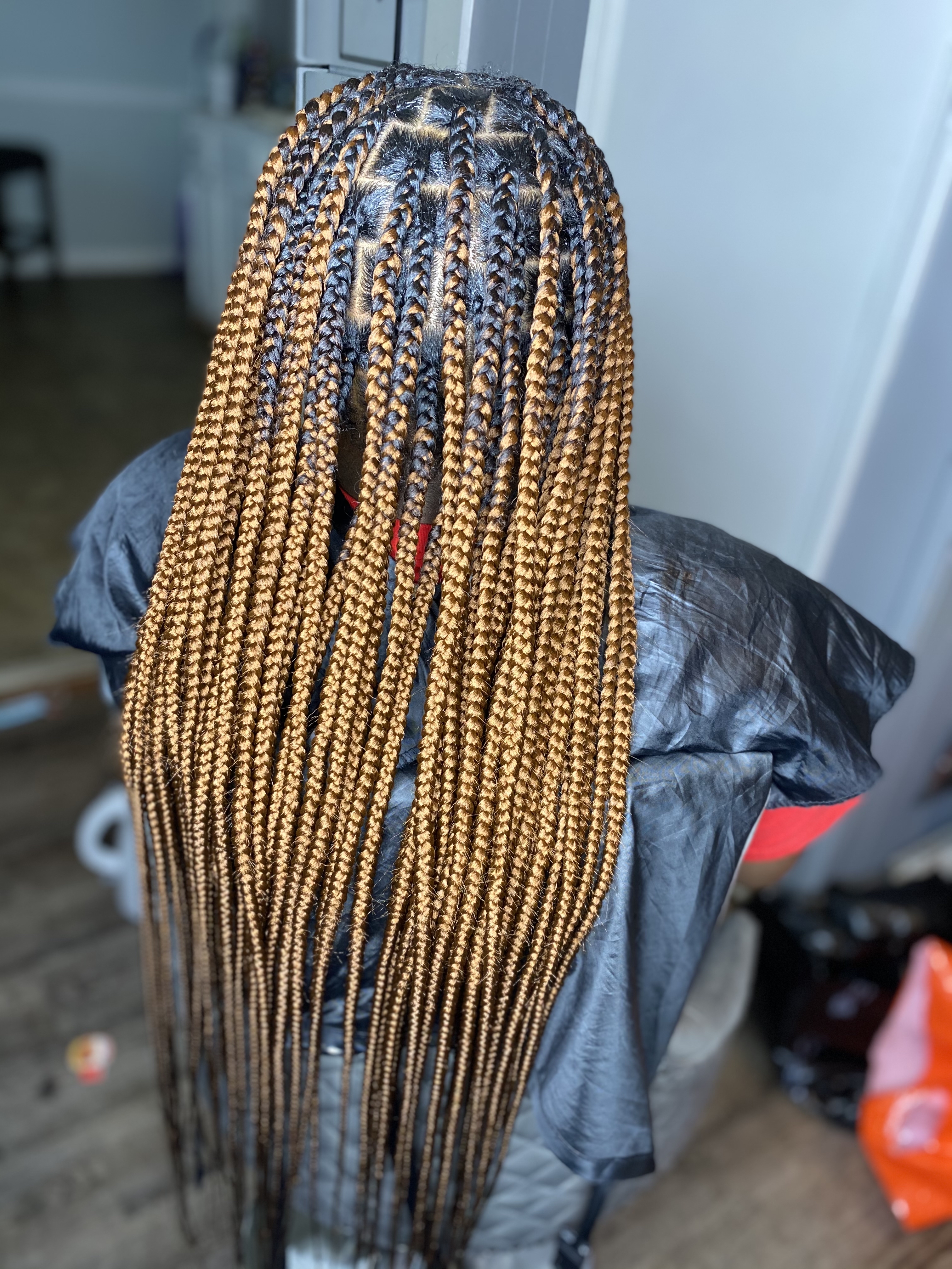 Small Boho Knotless at Unique’ Creationz by Jhene’ in Jacksonville, AR