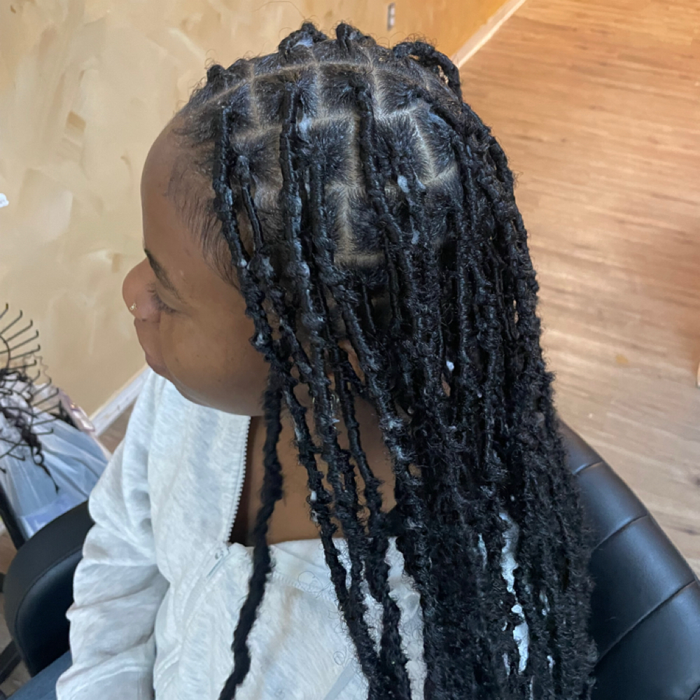Faux Locs at Mixedbeautystylez in Wethersfield, CT