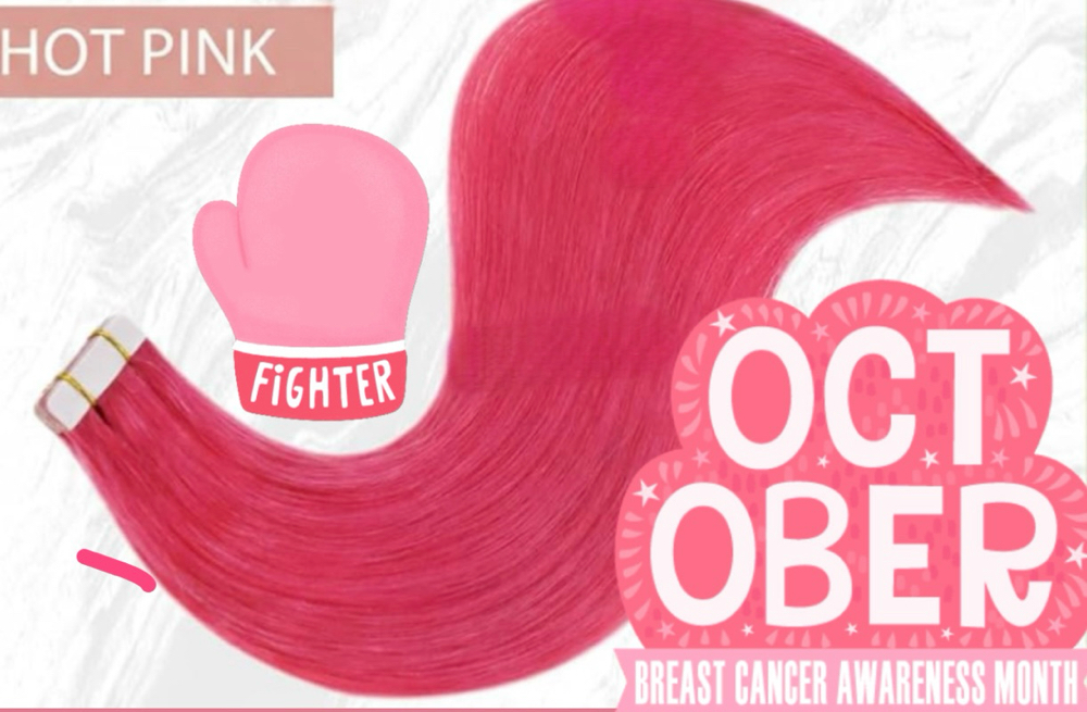 Pink Strands For Breast Cancer