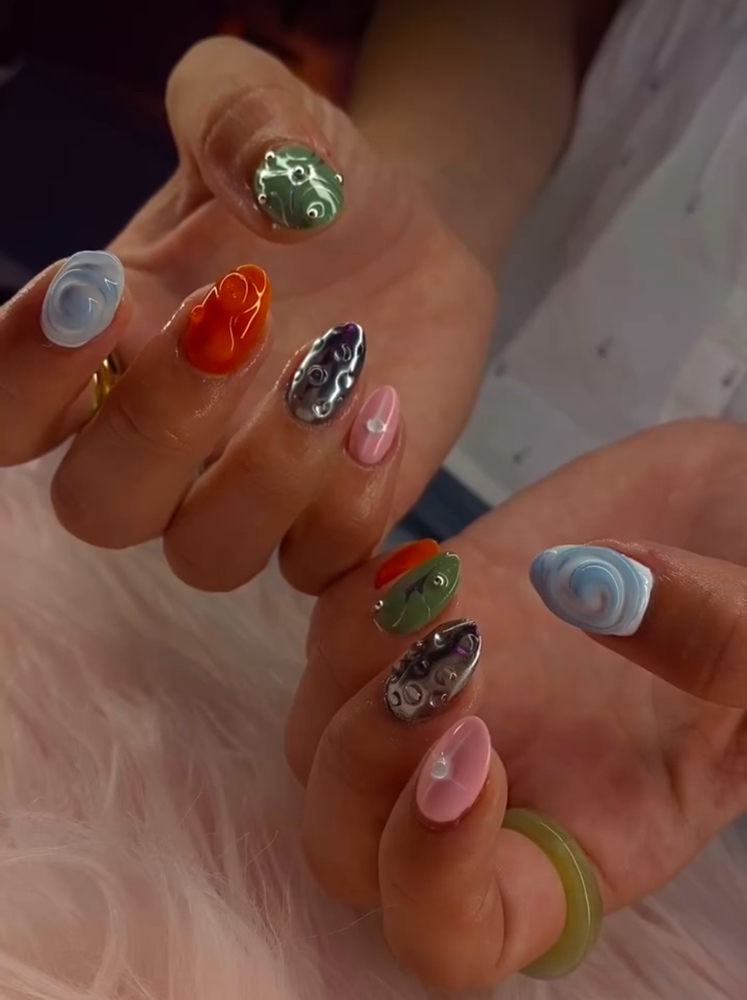 Acrylic Overlay (Natural nails)