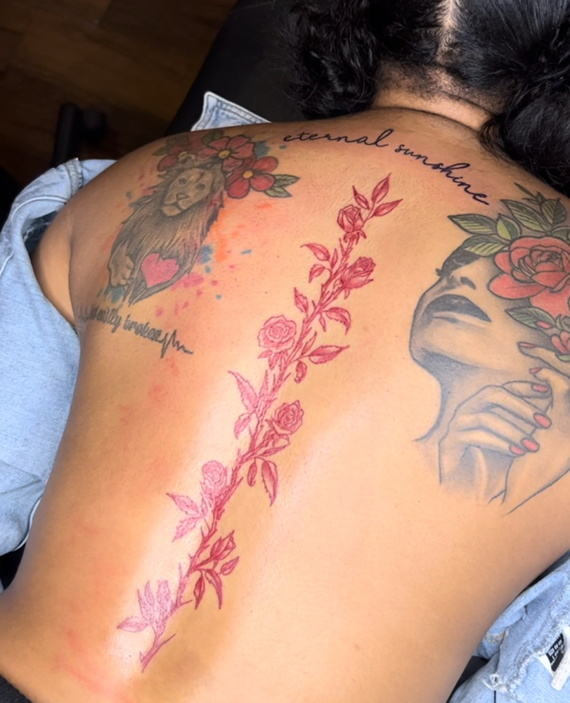 Spine Tattoo