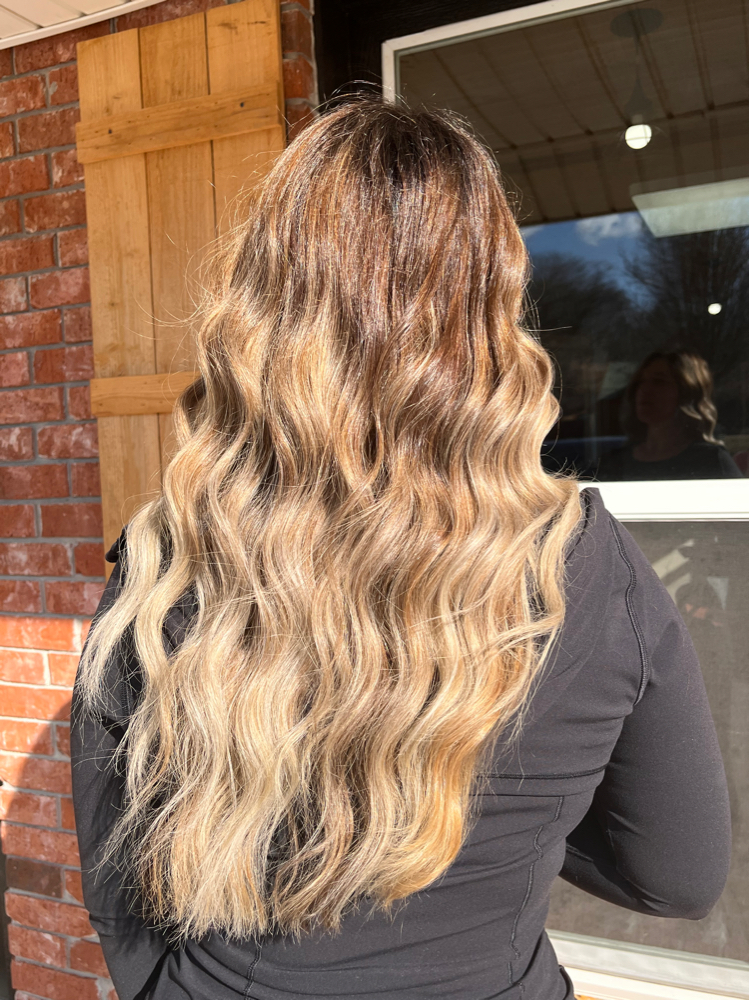 Balayage W/ Grey Coverage