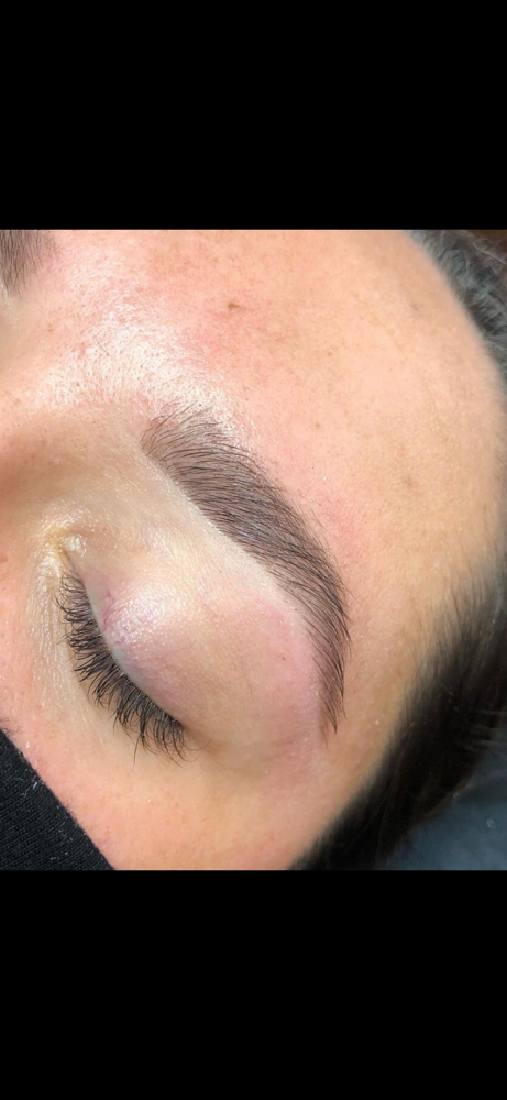 Brow Shaping with Tint