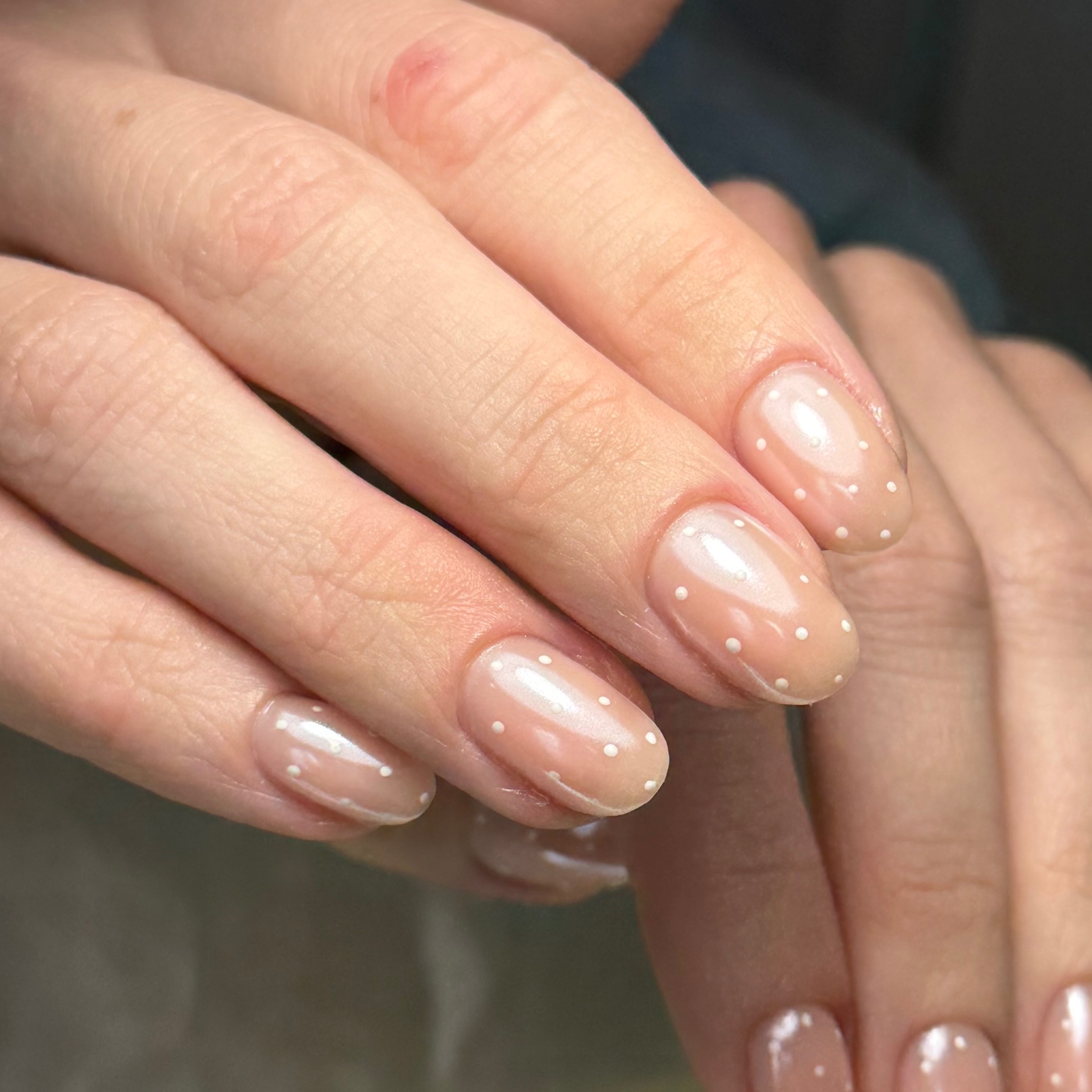 Builder Gel Manicure at Aura Nail Studio in Norristown, PA