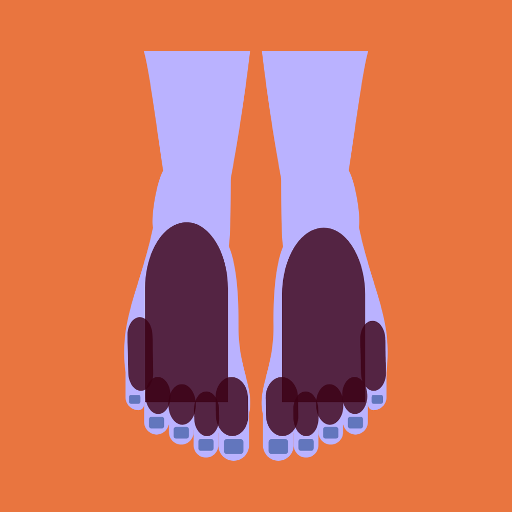 feet and toes