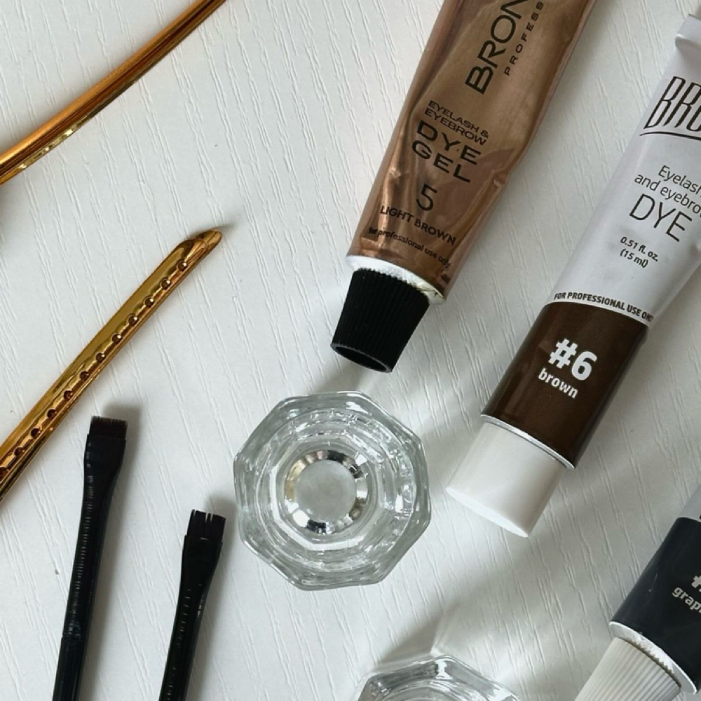 brow tint at ora brow & lash studio in Fenton, MI