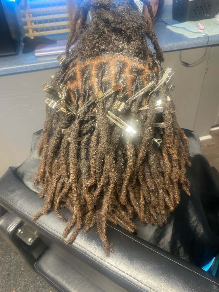 Retwist Locs at Lashes By Lala LLC in Opelousas, LA